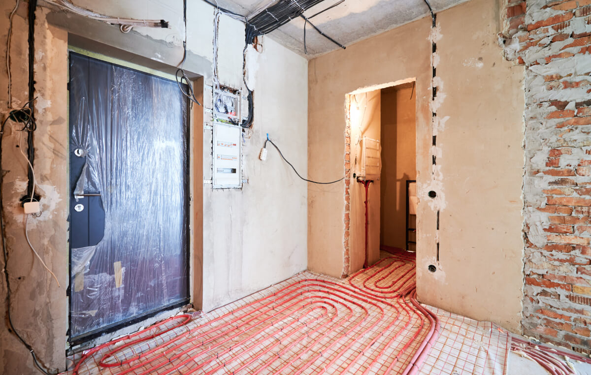 Before: Boiler Component Swap